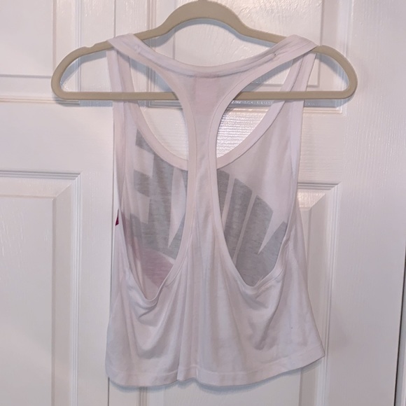 COPY - NIKE Crop Top White Black and Purple Size Medium - Picture 2 of 3